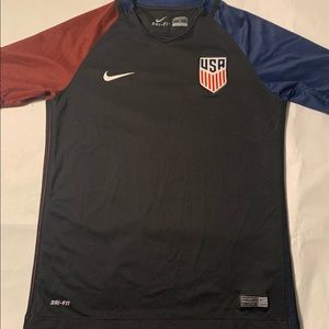 Nike TEAM 2016 USA National Soccer Jersey Black